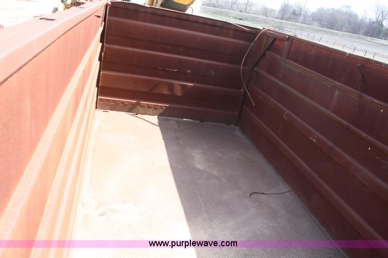 image for item A6803 Truck bed with hoist and pump