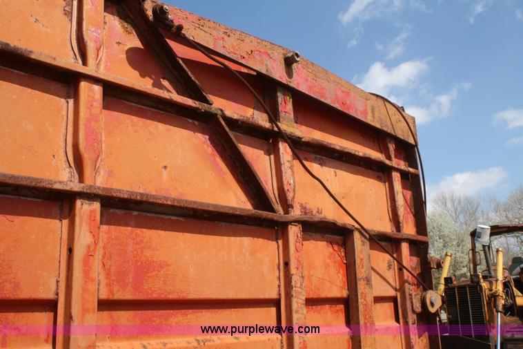 image for item A6803 Truck bed with hoist and pump