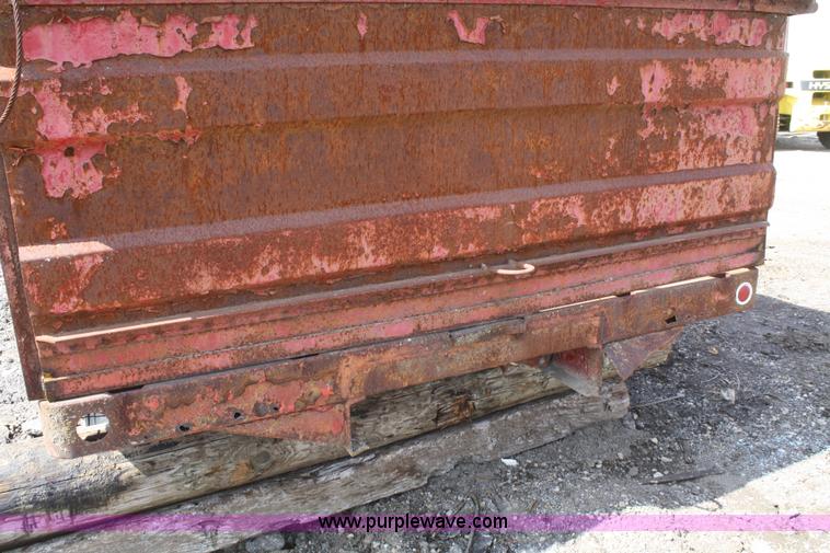 image for item A6803 Truck bed with hoist and pump