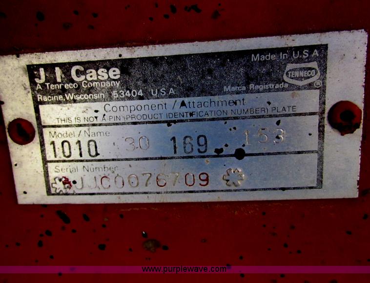 image for item B1061 Case 1010 30' platform header