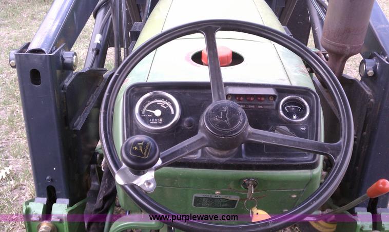 image for item B1062 1984 John Deere 1050 MFWD tractor