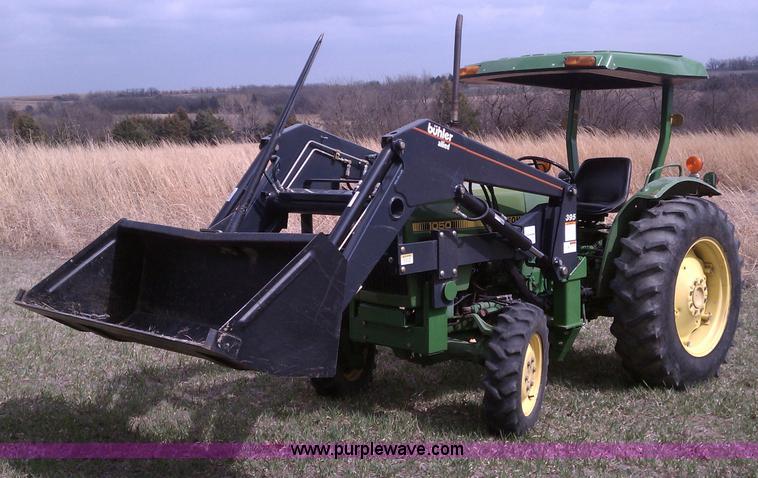 image for item B1062 1984 John Deere 1050 MFWD tractor