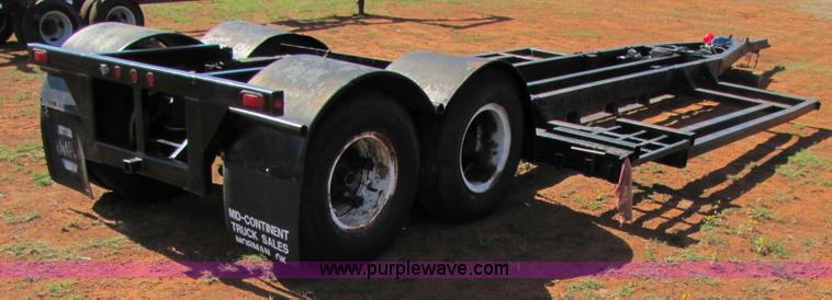 image for item B2261 Custom built combine trailer