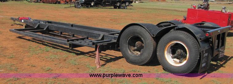 image for item B2261 Custom built combine trailer