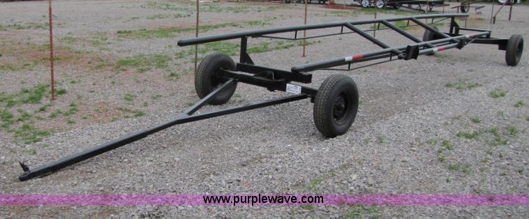 image for item B2262 Shop built 36' header trailer