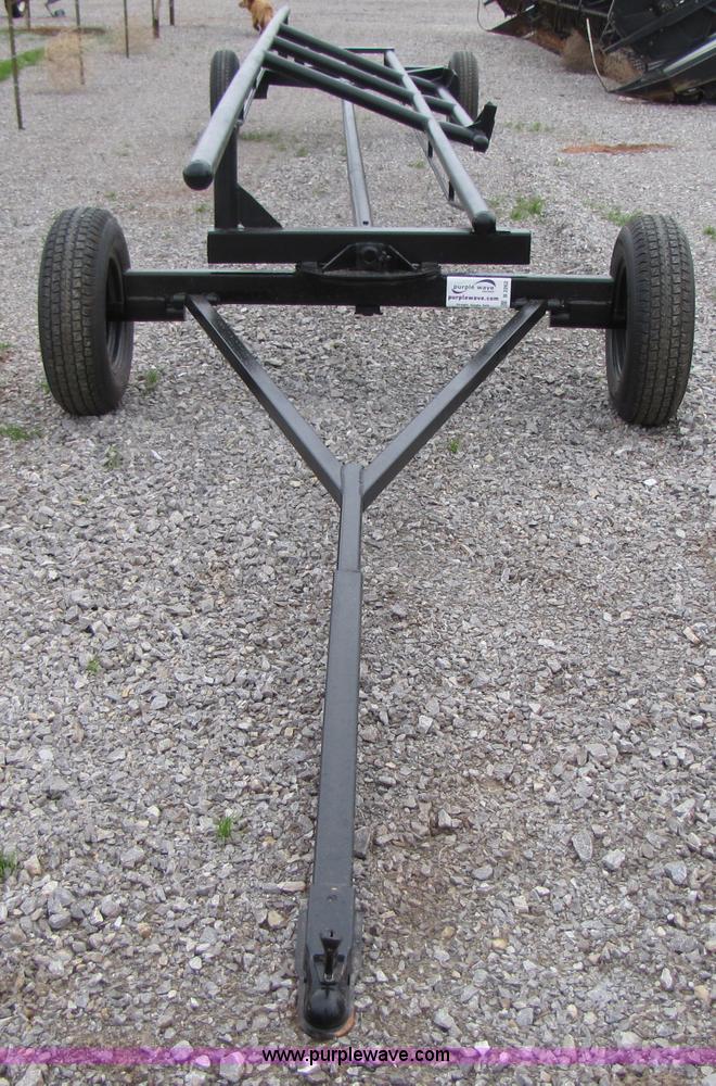 image for item B2262 Shop built 36' header trailer