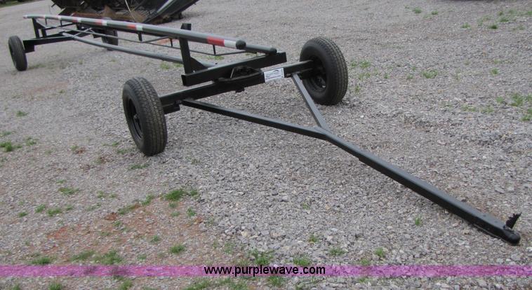 image for item B2262 Shop built 36' header trailer