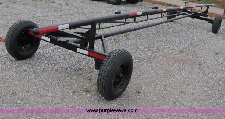 image for item B2262 Shop built 36' header trailer