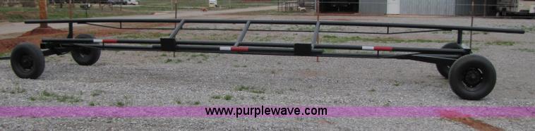 image for item B2262 Shop built 36' header trailer