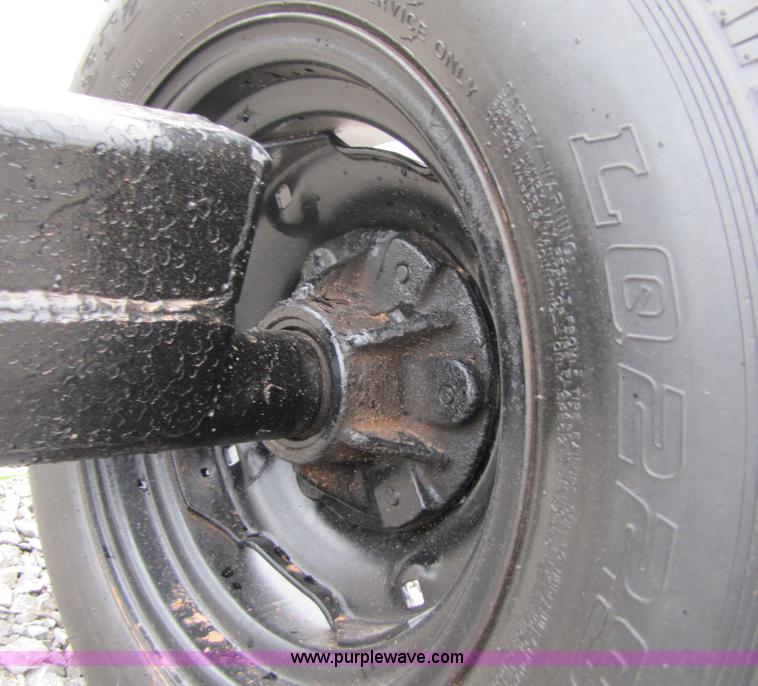 image for item B2262 Shop built 36' header trailer