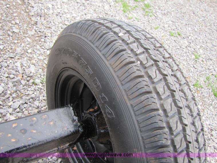 image for item B2262 Shop built 36' header trailer