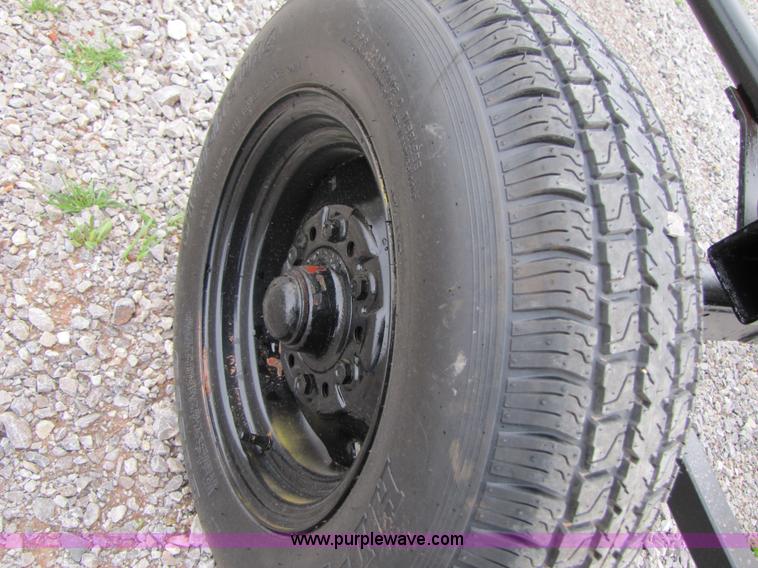 image for item B2262 Shop built 36' header trailer