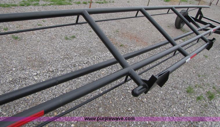 image for item B2262 Shop built 36' header trailer