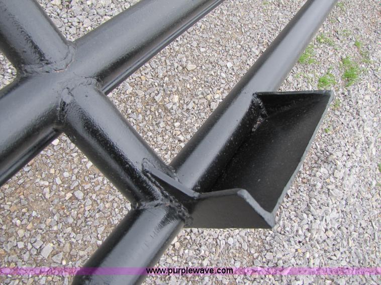 image for item B2262 Shop built 36' header trailer