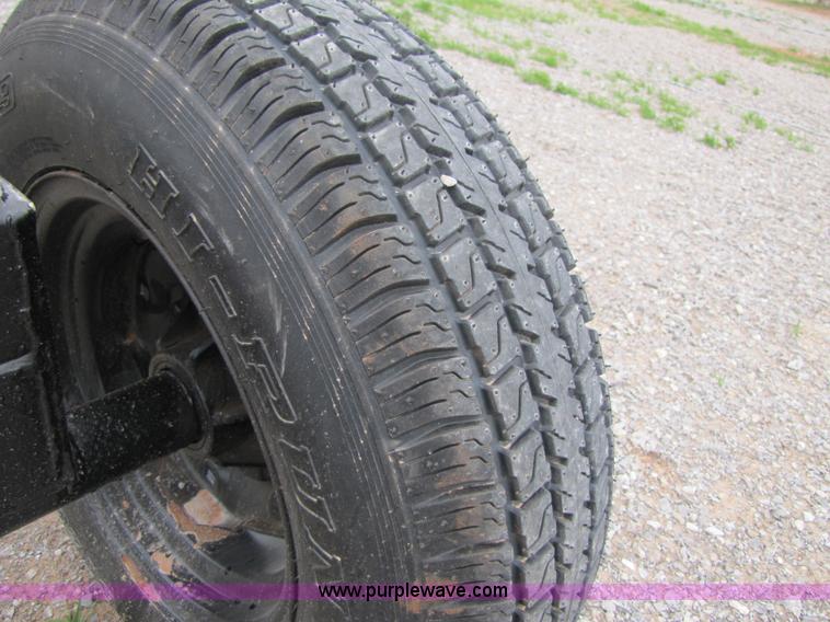 image for item B2262 Shop built 36' header trailer