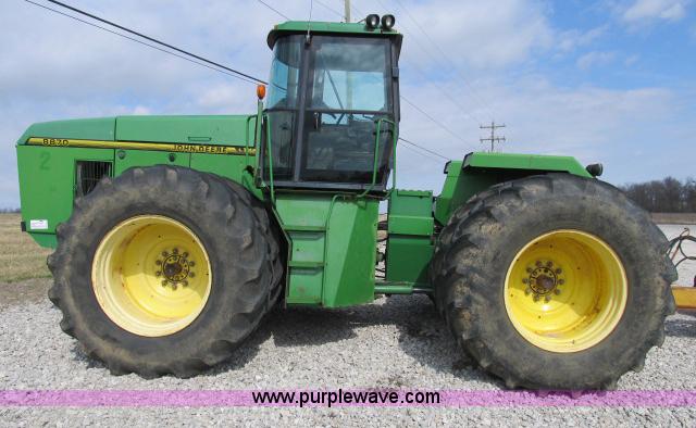 image for item B2647 1996 John Deere 8870 4WD tractor