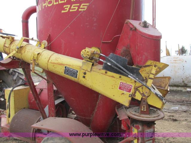 image for item B2654 New Holland 355 grinder/mixer with scales