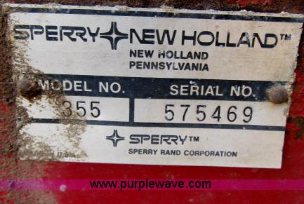 image for item B2654 New Holland 355 grinder/mixer with scales