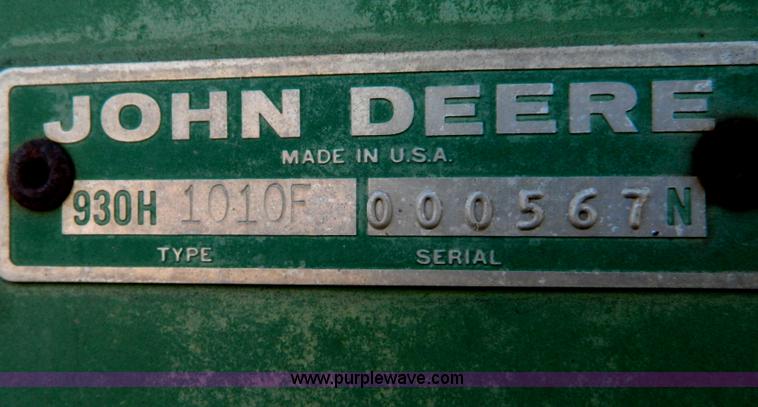 image for item B3563 John Deere 9300H hoe drills