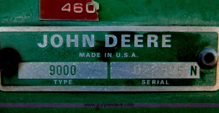 image for item B3563 John Deere 9300H hoe drills