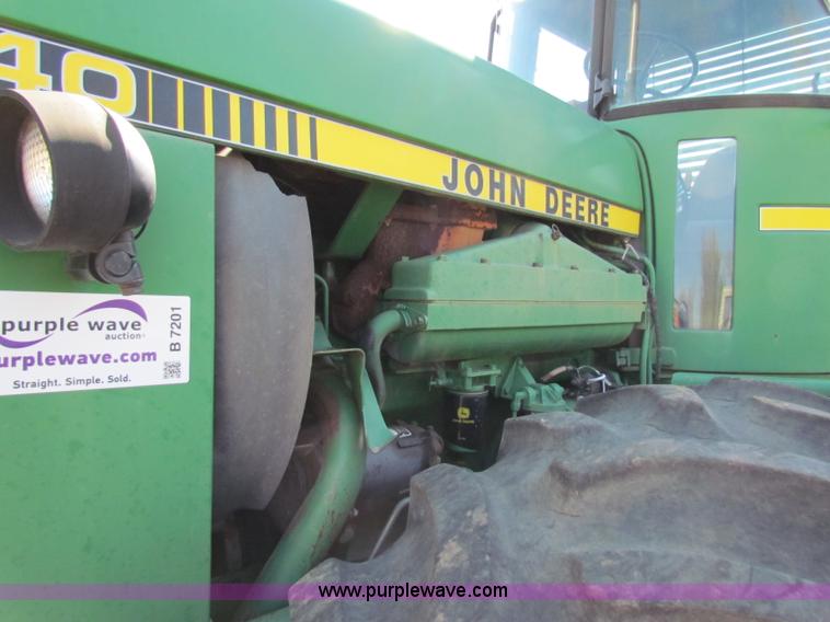 image for item B7201 1981 John Deere 8640 tractor
