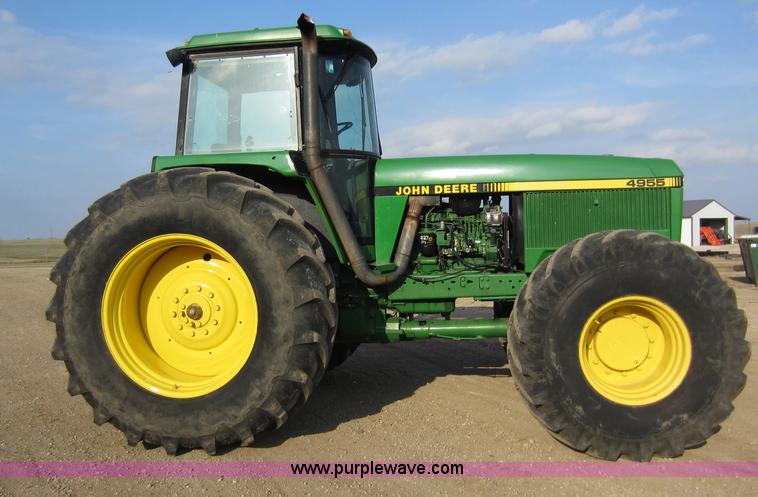 image for item C5361 1992 John Deere 4955 tractor