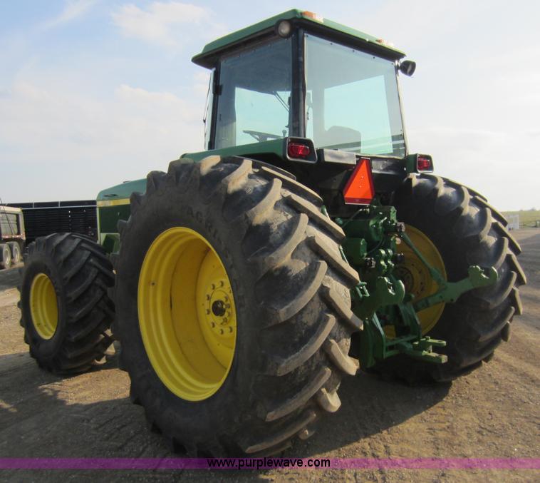image for item C5361 1992 John Deere 4955 tractor