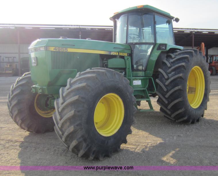 image for item C5361 1992 John Deere 4955 tractor