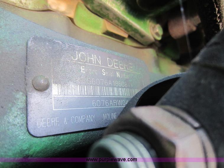 image for item C5361 1992 John Deere 4955 tractor