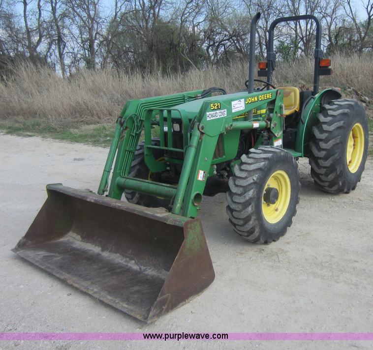 image for item C5404 2000 John Deere 5205 MFWD tractor