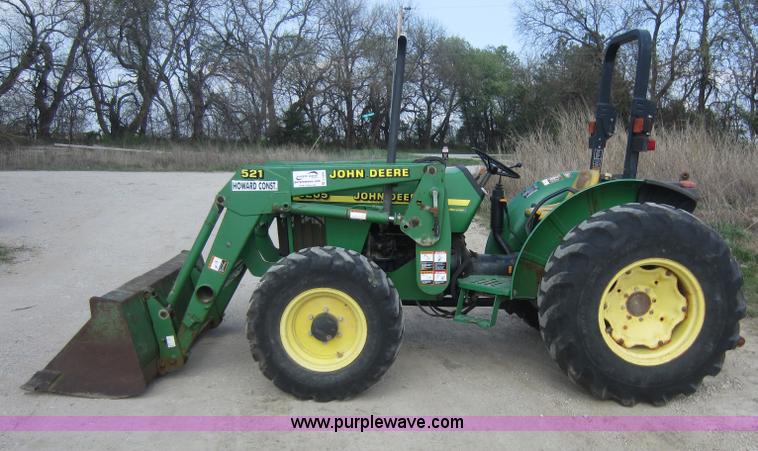 image for item C5404 2000 John Deere 5205 MFWD tractor