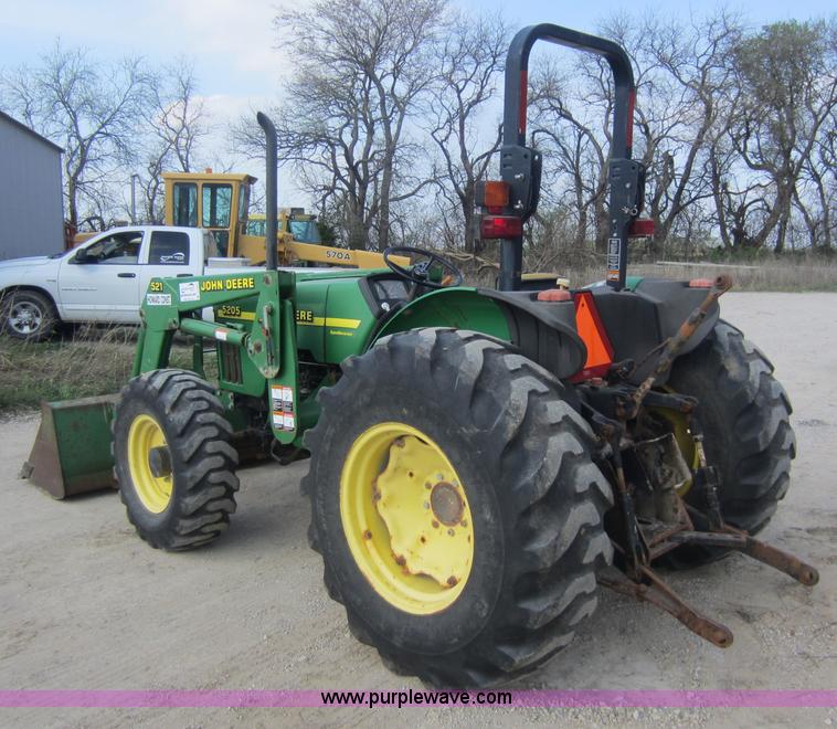 image for item C5404 2000 John Deere 5205 MFWD tractor