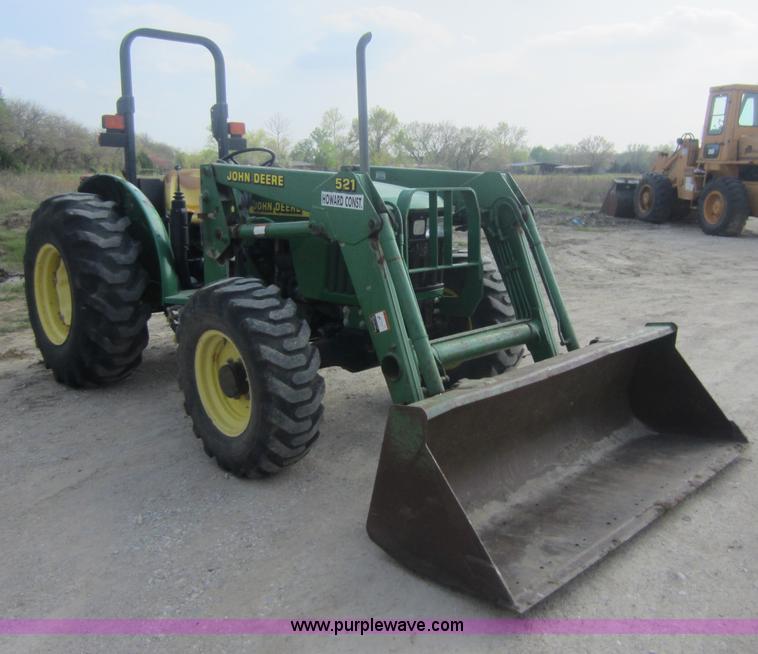 image for item C5404 2000 John Deere 5205 MFWD tractor