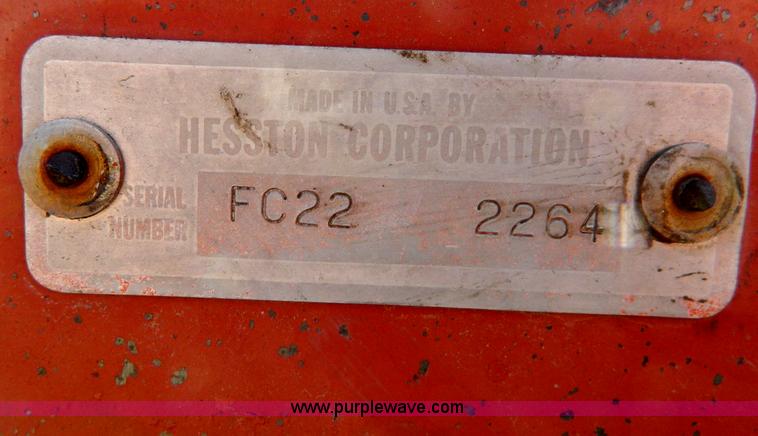 image for item D8922 Hesston 2210 field cultivator