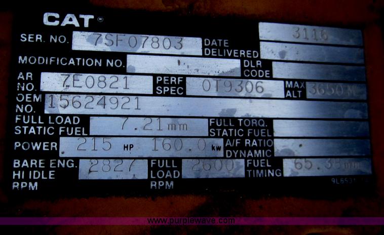 image for item F9176 1990 GMC TopKick truck with end gate lift