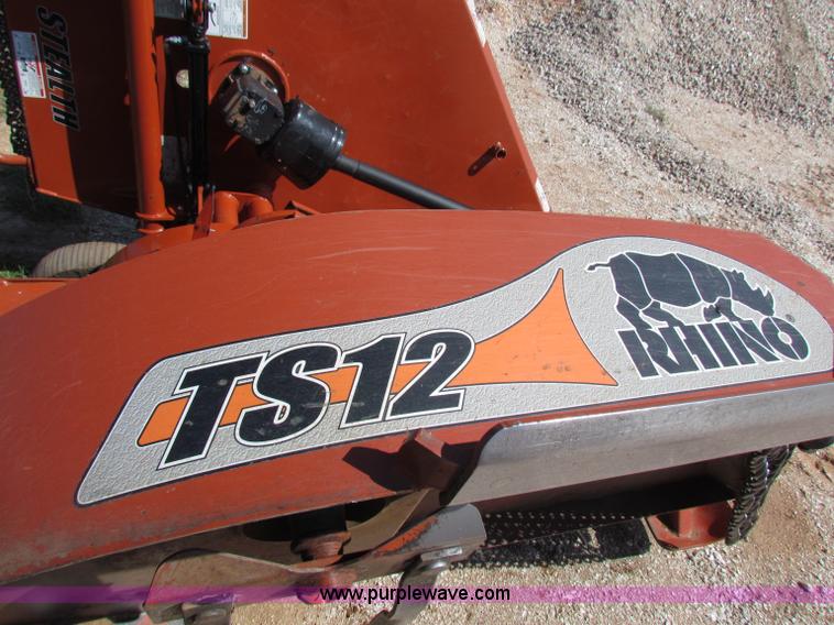 image for item N9017 2010 Rhino TS12 Stealth batwing mower