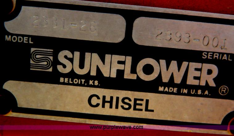 image for item T9751 Sunflower 2331-26 chisel