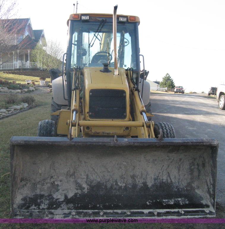 image for item A4383 1999 New Holland LB75 backhoe