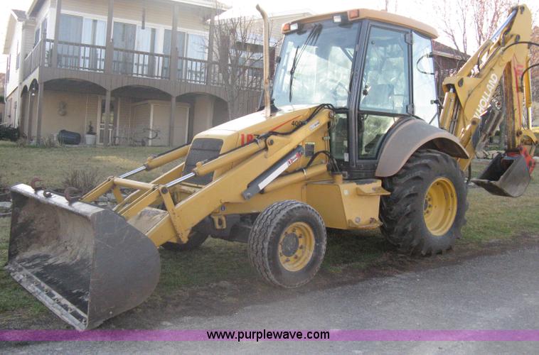 image for item A4383 1999 New Holland LB75 backhoe