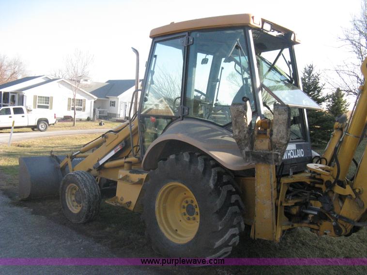 image for item A4383 1999 New Holland LB75 backhoe