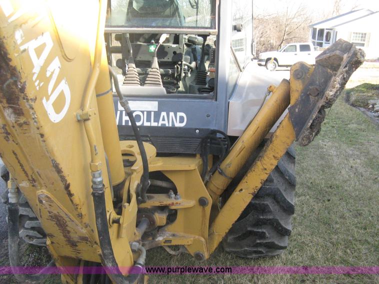 image for item A4383 1999 New Holland LB75 backhoe
