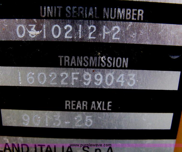 image for item A4383 1999 New Holland LB75 backhoe