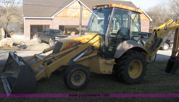 image for item A4383 1999 New Holland LB75 backhoe