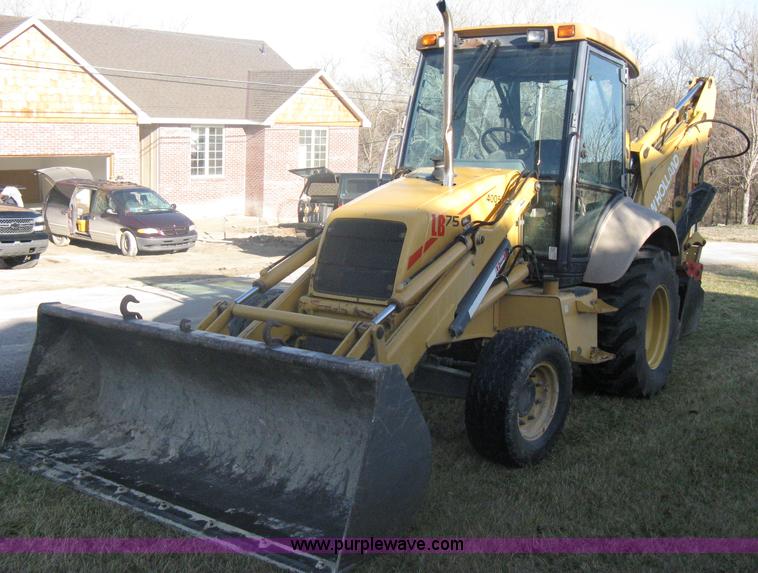 image for item A4383 1999 New Holland LB75 backhoe