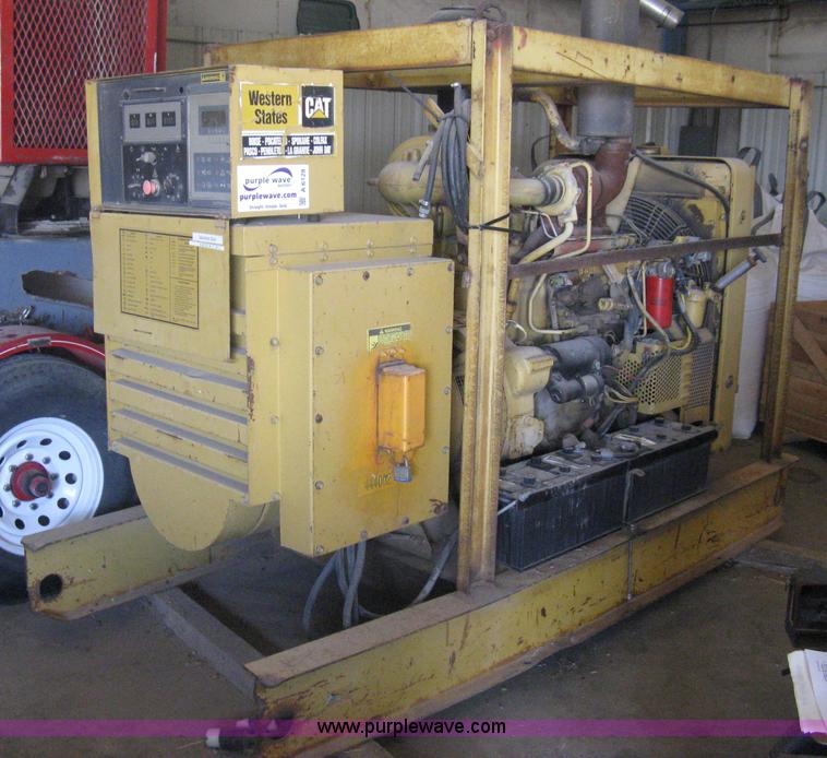 image for item A6128 Caterpillar SR4 generator