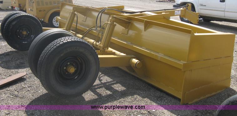 image for item A6129 Custom built construction grade 14' box blade