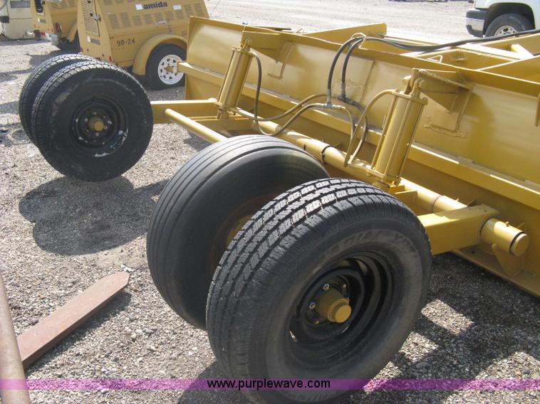 image for item A6129 Custom built construction grade 14' box blade