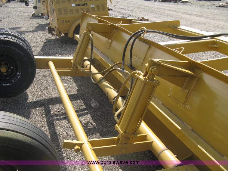 image for item A6129 Custom built construction grade 14' box blade