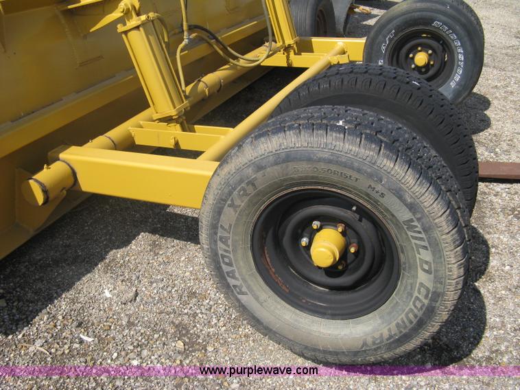 image for item A6129 Custom built construction grade 14' box blade