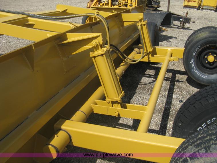 image for item A6129 Custom built construction grade 14' box blade
